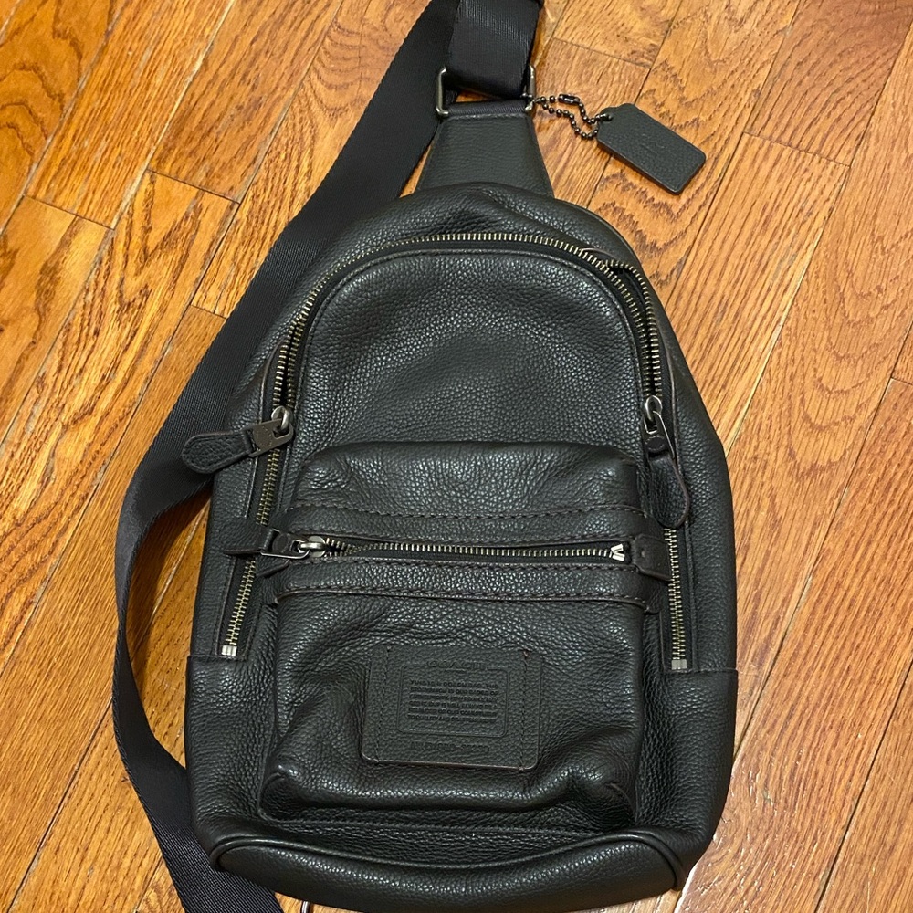 Coach Academy - LIKE NEW!! Compact Crossbody Backpack